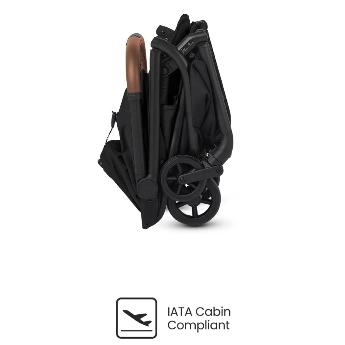 Silver Cross Nia Compact Travel Stroller - Onyx