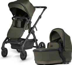 Silver Cross OPEN BOX Wave Single-to-Double Stroller - Cedar