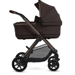Silver Cross Reef First Bed Folding Bassinet - Ganache