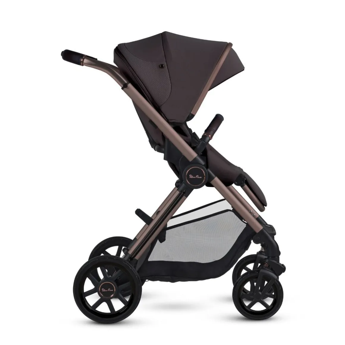 Silver Cross Reef 2 Multi-terrain Modular Stroller + Bassinet Bundle - Ganache