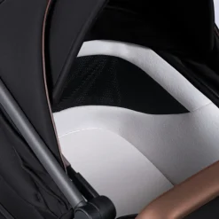 Silver Cross Wave 3 Complete Single-to-Double Stroller - Licorice