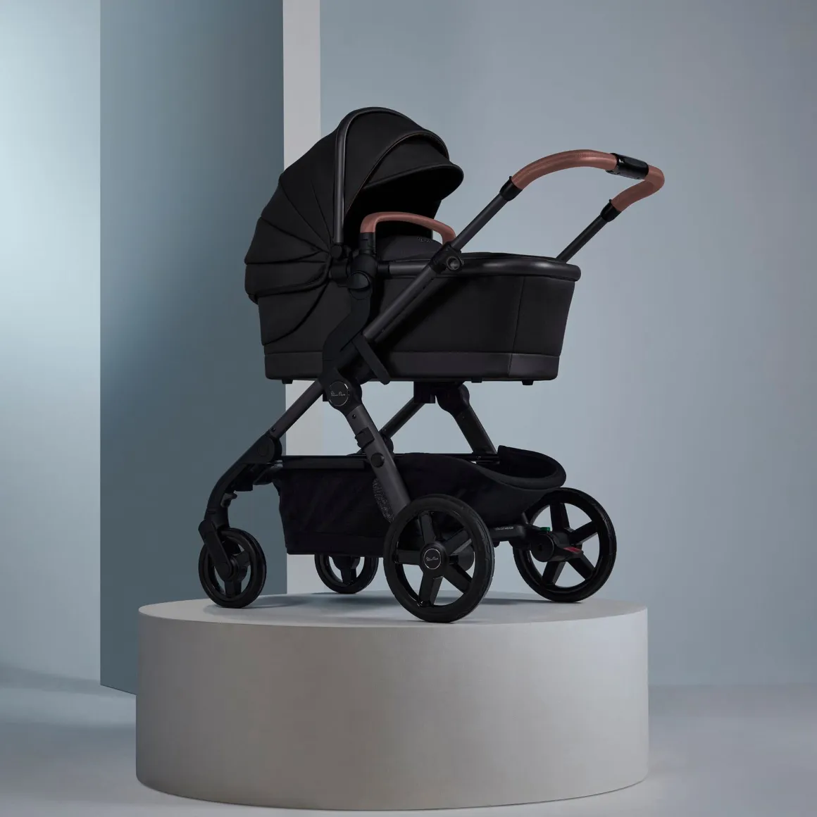 Silver Cross Wave 3 Complete Single-to-Double Stroller - Licorice