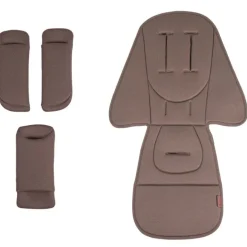 Silver Cross Wave 3 Seat Liner and Harness Pad Set - Caramel