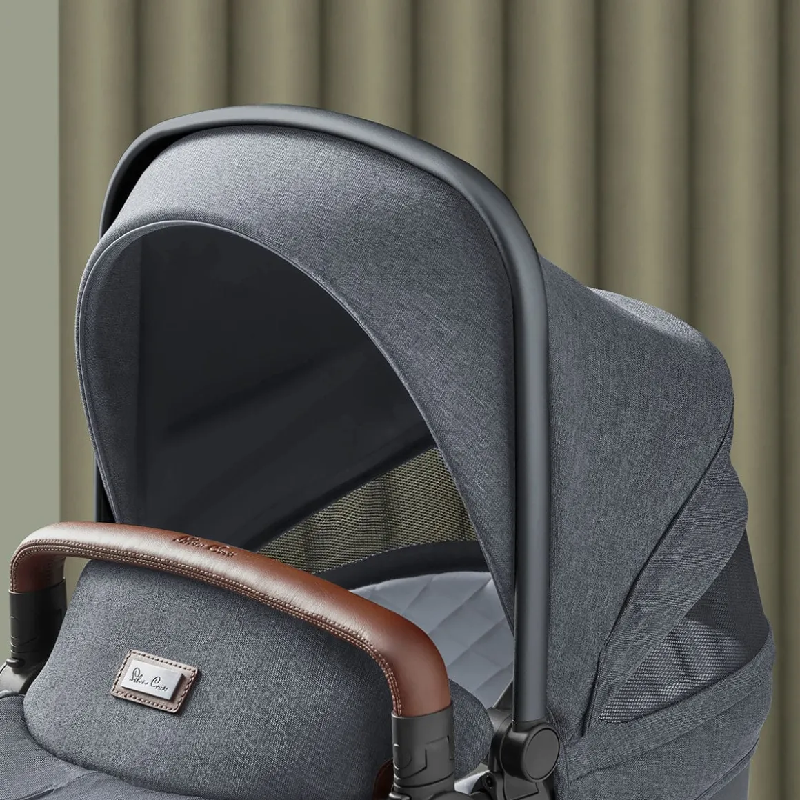 Silver Cross Wave Tandem Bassinet - Lunar