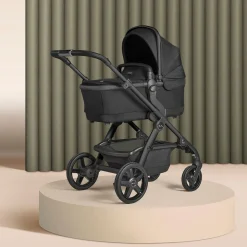 Silver Cross Wave Tandem Bassinet - Onyx