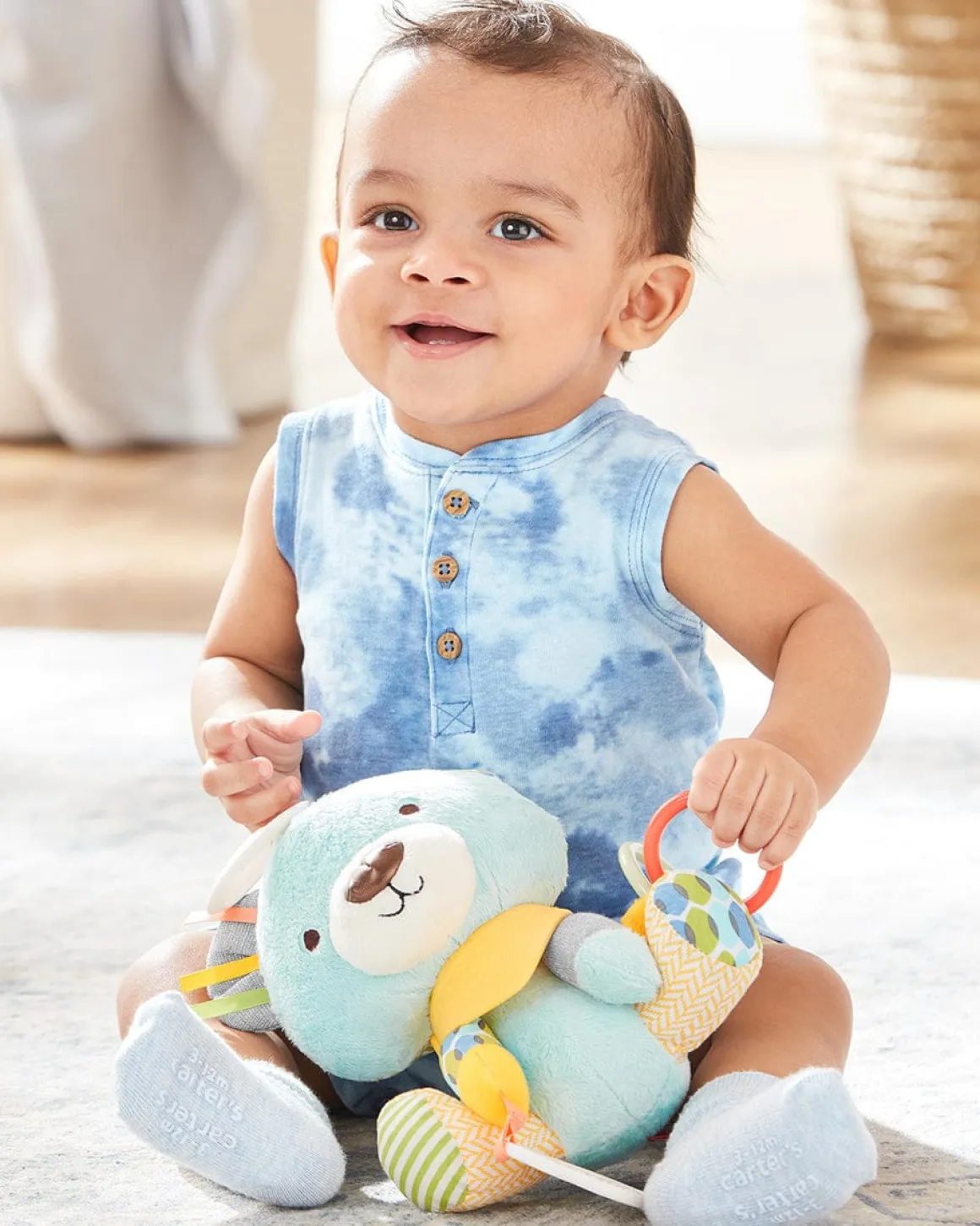 Skip Hop Bandana Buddies Activity Toy - Bear
