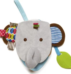 Skip Hop Bandana Buddies Baby Puppetbook - Elephant