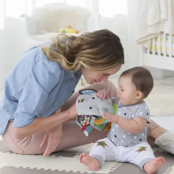 Skip Hop Bandana Buddies Baby Puppetbook - Elephant
