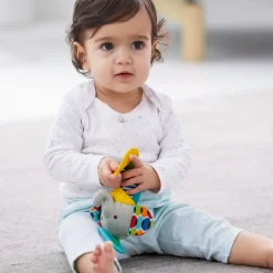 Skip Hop Bandana Buddies Chime & Teethe Toy - Elephant