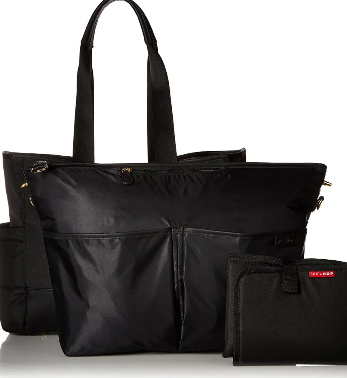 Skip Hop Chelsea 2in1 Downtown Chic Tote Diaper Bag - Black