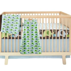 Skip Hop Complete Sheet 4 Piece Crib Set - Elephant Parade