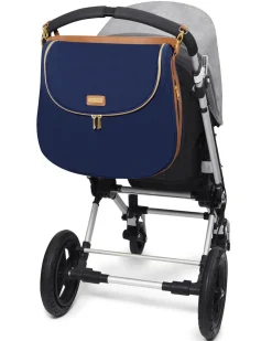 Skip Hop Curve Satchel Diaper Bag - Navy