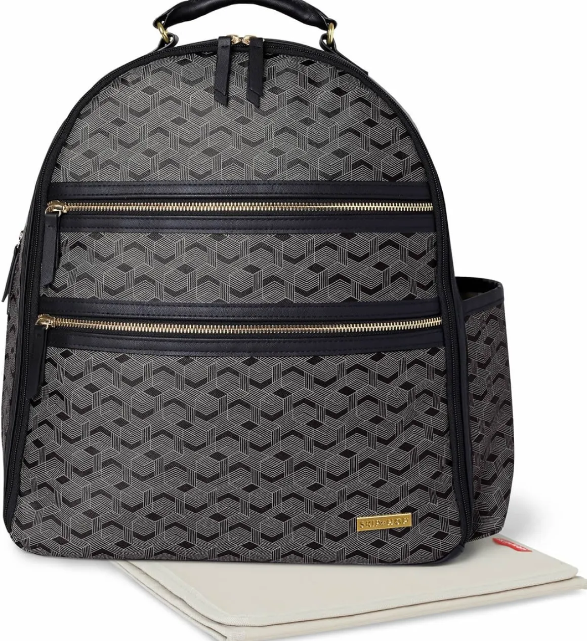Skip Hop DECO Saffiano Backpack Diaper Bag
