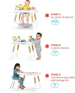 Skip Hop Discoverosity Montessori-Inspired 3-Stage Activity Center & Play Table