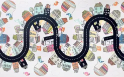 Skip Hop Doubleplay Reversible Playmat - Vibrant Village