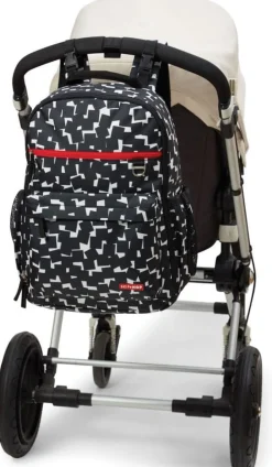 Skip Hop Duo Backpack Diaper Bag - Cubes