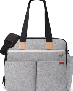 Skip Hop Duo Weekender Diaper Bag - Grey Melange