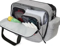 Skip Hop Duo Weekender Diaper Bag - Grey Melange
