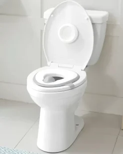 Skip Hop Easy-Store Toilet Trainer - White