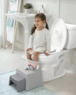 Skip Hop Easy-Store Toilet Trainer - White