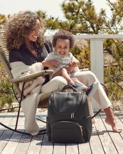 Skip Hop Evermore 6-in-1 Diaper Backpack Set - Black