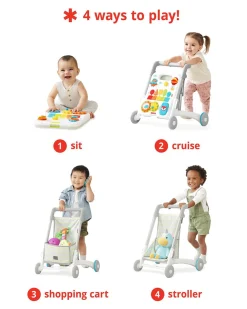 Skip Hop Explore & More Grow Along 4-In-1 Activity Walker