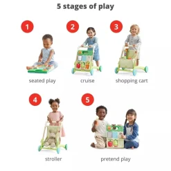 Skip Hop Farmstand Grow Along 5-in-1 Activity Baby Walker - Green