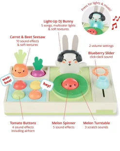 Skip Hop Farmstand Let The Beet Drop DJ Set Baby Musical Toy