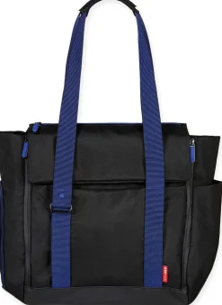 Skip Hop Fit All-Access Diaper Bag - Black/Cobalt