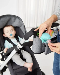 Skip Hop Grab & Go Silicone Pacifier Holder - Teal