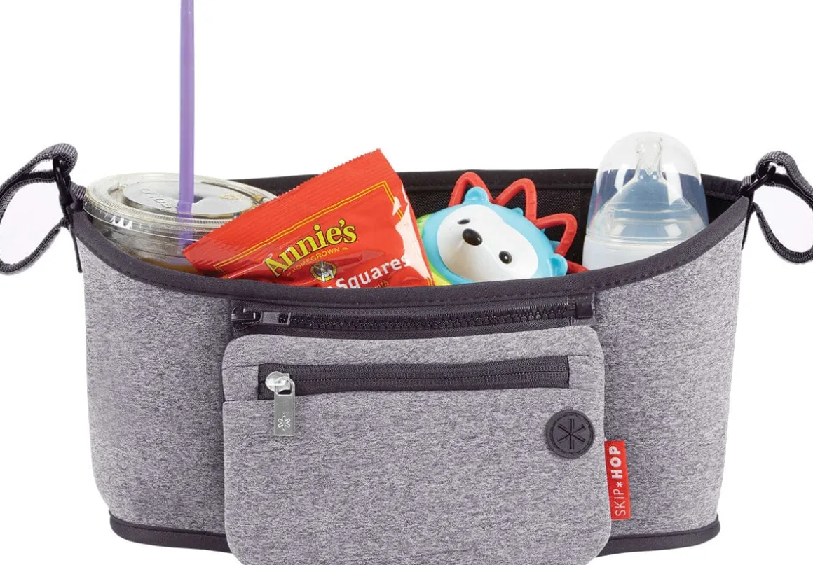 Skip Hop Grab & Go Stroller Organizer - Heather Grey