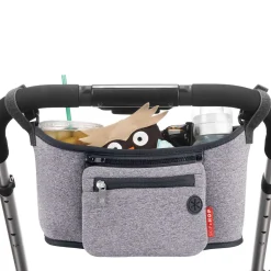 Skip Hop Grab & Go Stroller Organizer - Heather Grey