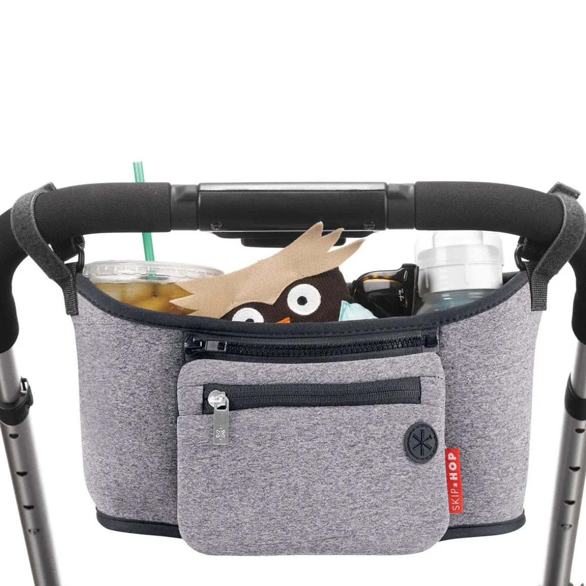 Skip Hop Grab & Go Stroller Organizer - Heather Grey