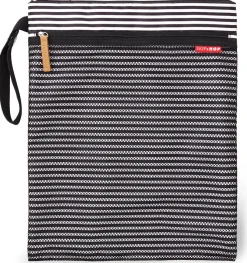 Skip Hop Grab & Go Wet/Dry BagÊ- Black/White Stripe