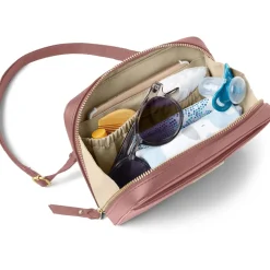 Skip Hop Greenwich Convertible Hip Pack Diaper Bag - Dusty Rose