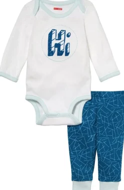 Skip Hop Long Sleeve Bodysuit & Pant Set, Hi - Galaxy (9 Months)