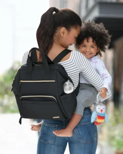 Skip Hop MainFrame Backpack Diaper Bag - Black