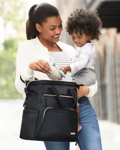 Skip Hop MainFrame Backpack Diaper Bag - Black