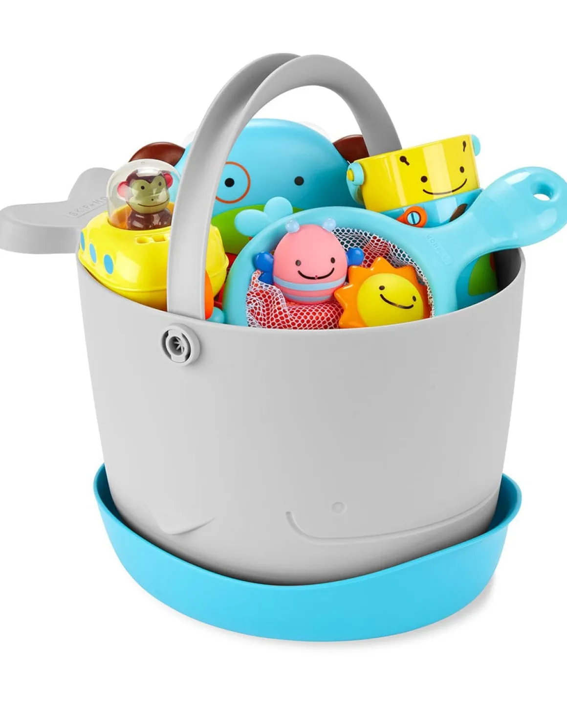 Skip Hop MOBY Fun-Filled Bath Toy Bucket Gift Set