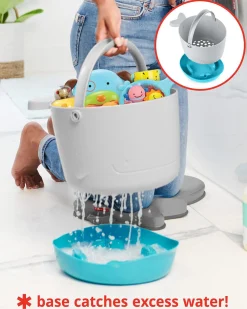 Skip Hop MOBY Fun-Filled Bath Toy Bucket Gift Set