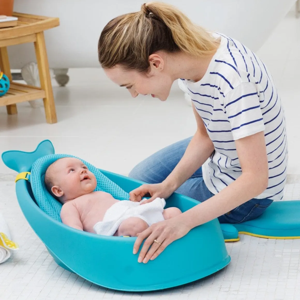 Skip Hop Moby Smart Sling 3-Stage Tub - Blue