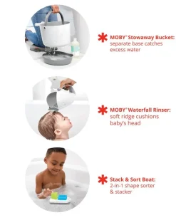 Skip Hop Moby x Oceanworks Bath Bundle
