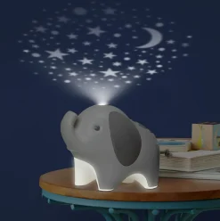 Skip Hop Moonlight & Melodies Nightlight Baby Soother - Elephant