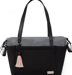 Skip Hop Nolita Neoprene Tote Diaper Bag - Black/Grey