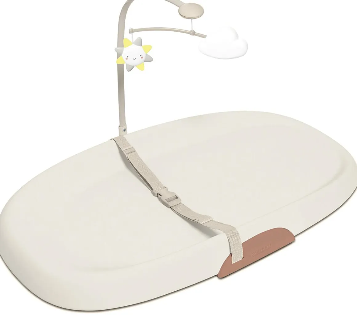 Skip Hop Nursery Style Wipe-Clean Changing Pad - Oat