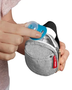 Skip Hop Pacifier Pocket - Grey Melange