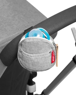Skip Hop Pacifier Pocket - Grey Melange