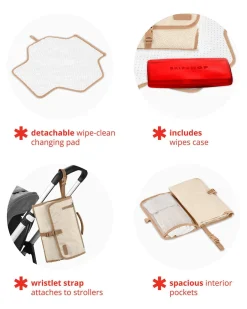 Skip Hop Pronto Signature Changing Station - Beige Swirl Dot