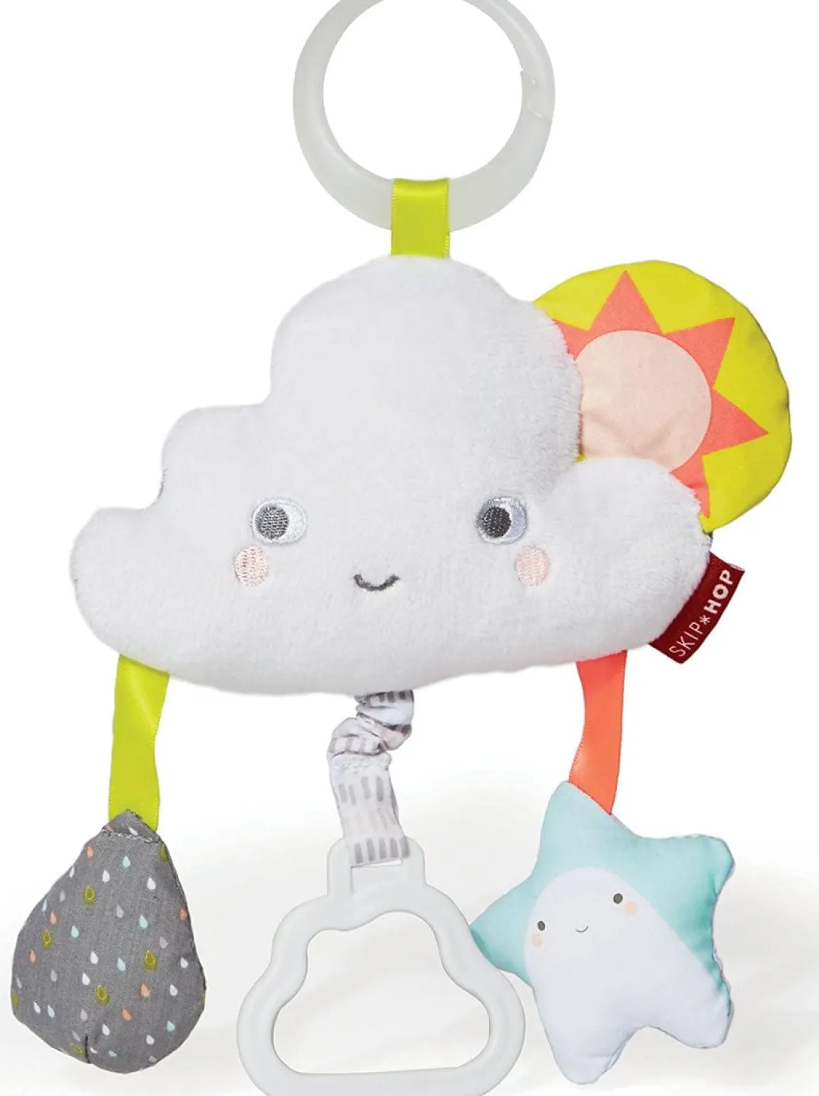 Skip Hop Silver Lining Cloud Jitter Stroller Toy