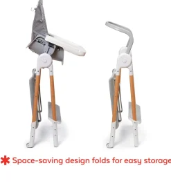 Skip Hop Sit-To-Step High Chair - Grey